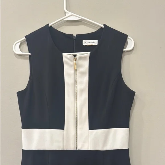 Calvin Klein Black and White Dress - Picture 2 of 5